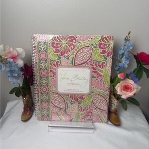 NWT Vera Bradley Pinwheel Pink Large Notebook W/ Labels Retired PRICE IS FIRM‼️